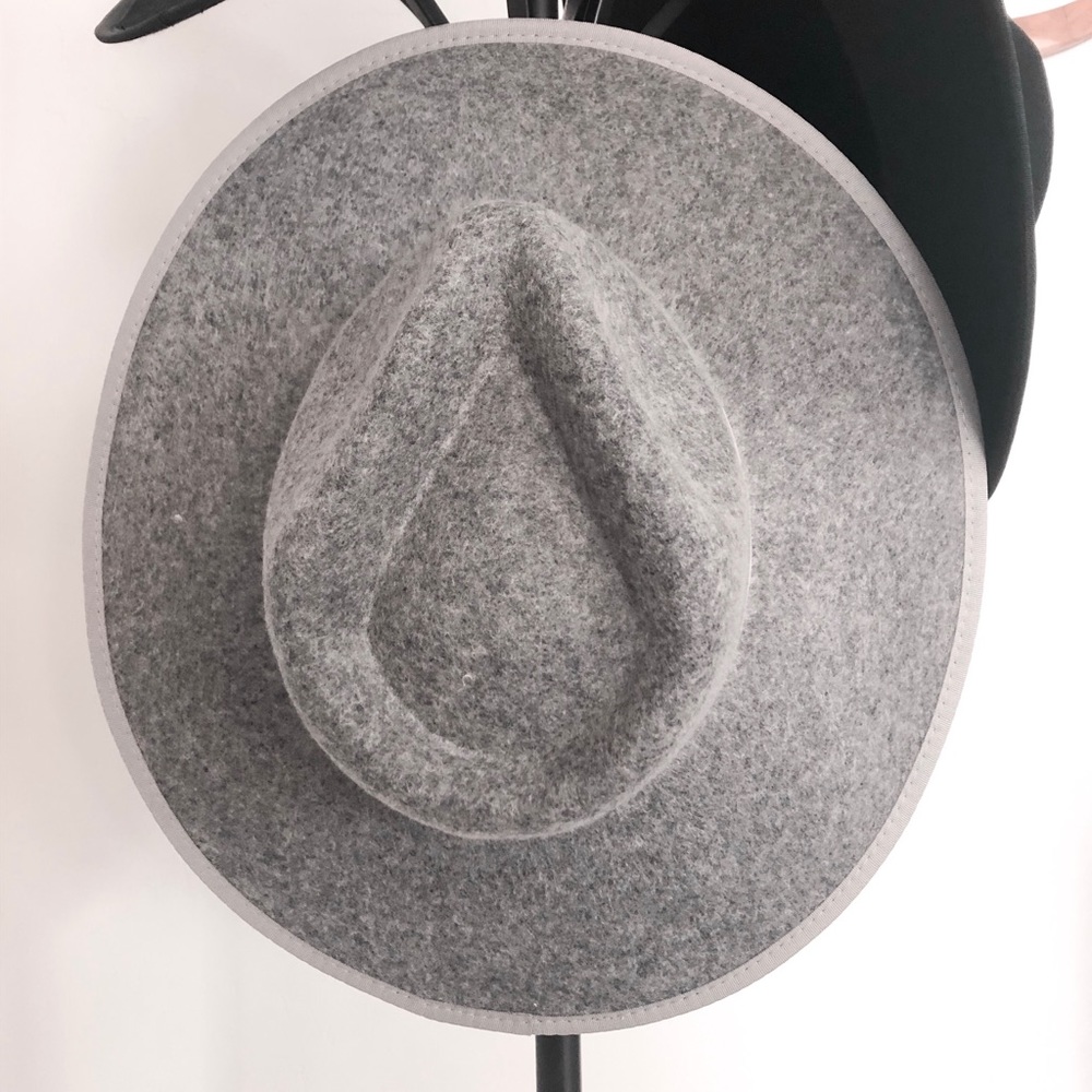 Born To Be Wild | Wool Fedora Hat - GRAY - Picture 5 of 8
